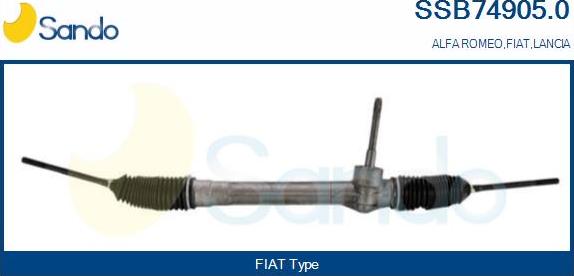 Sando SSB74905.0 - Lenkgetriebe alexcarstop-ersatzteile.com