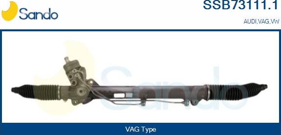 Sando SSB73111.1 - Lenkgetriebe alexcarstop-ersatzteile.com