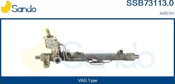 Sando SSB73113.0 - Lenkgetriebe alexcarstop-ersatzteile.com