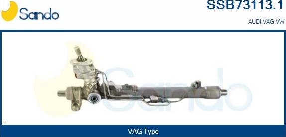 Sando SSB73113.1 - Lenkgetriebe alexcarstop-ersatzteile.com