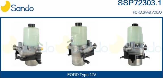 Sando SSP72303.1 - Hydraulikpumpe, Lenkung alexcarstop-ersatzteile.com