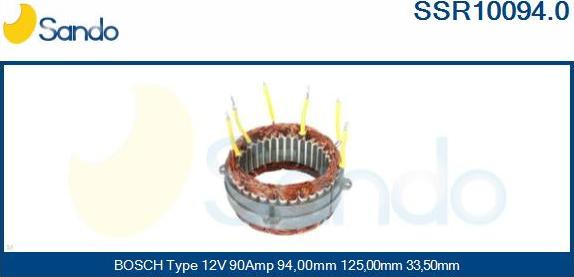 Sando SSR10094.0 - Ständer, Generator alexcarstop-ersatzteile.com