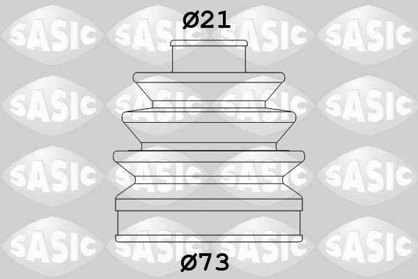 Sasic 9004660 - Faltenbalg, Antriebswelle alexcarstop-ersatzteile.com