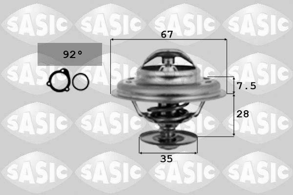 Sasic 9000016 - Thermostat, Kühlmittel alexcarstop-ersatzteile.com