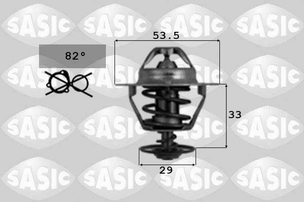 Sasic 9000107 - Thermostat, Kühlmittel alexcarstop-ersatzteile.com