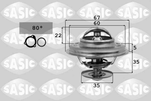 Sasic 9000337 - Thermostat, Kühlmittel alexcarstop-ersatzteile.com