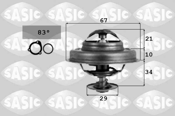 Sasic 4000368 - Thermostat, Kühlmittel alexcarstop-ersatzteile.com