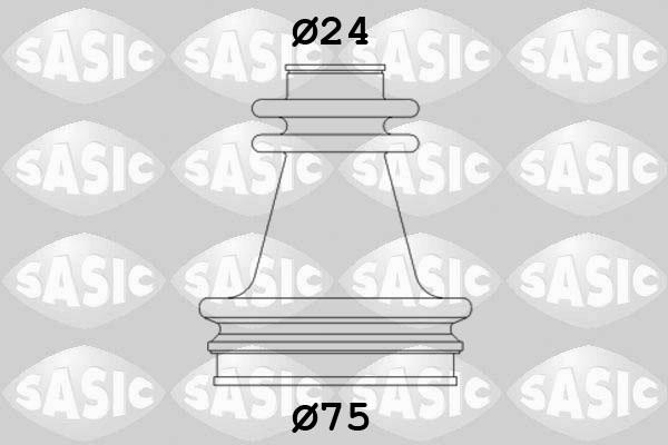 Sasic 4003416 - Faltenbalg, Antriebswelle alexcarstop-ersatzteile.com