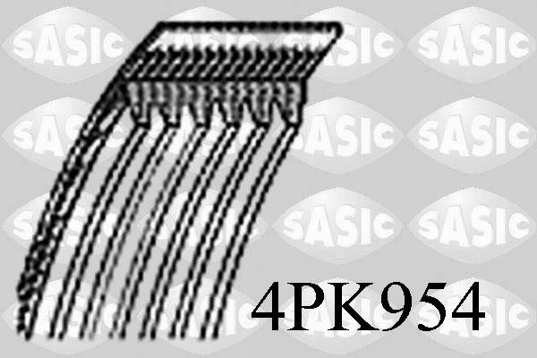 Sasic 4PK954 - Keilrippenriemen alexcarstop-ersatzteile.com