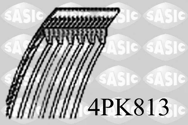 Sasic 4PK813 - Keilrippenriemen alexcarstop-ersatzteile.com