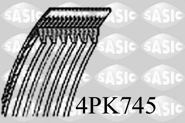 Sasic 4PK745 - Keilrippenriemen alexcarstop-ersatzteile.com