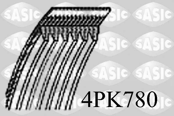 Sasic 4PK780 - Keilrippenriemen alexcarstop-ersatzteile.com