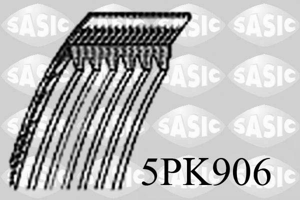 Sasic 5PK906 - Keilrippenriemen alexcarstop-ersatzteile.com