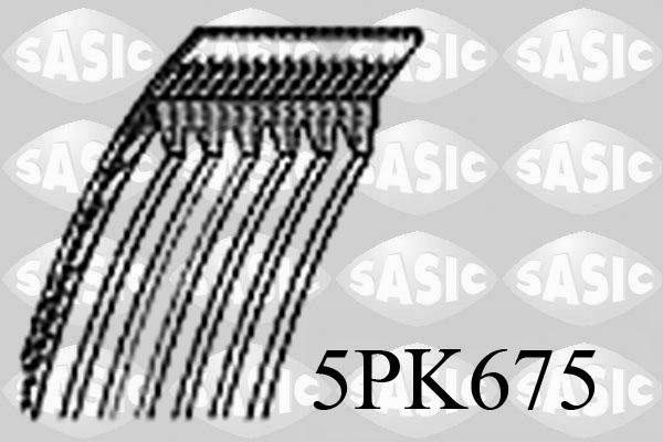 Sasic 5PK675 - Keilrippenriemen alexcarstop-ersatzteile.com