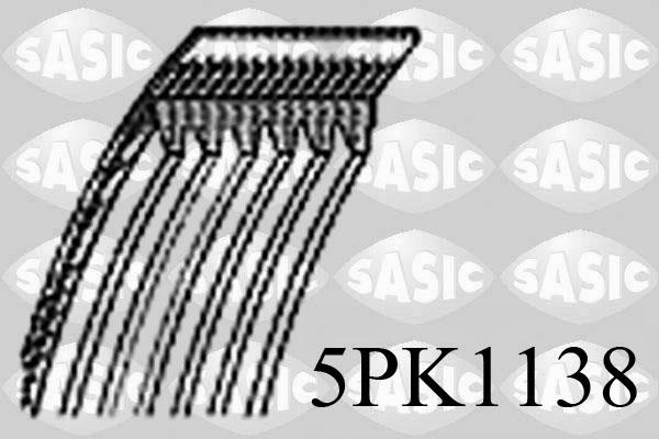 Sasic 5PK1138 - Keilrippenriemen alexcarstop-ersatzteile.com