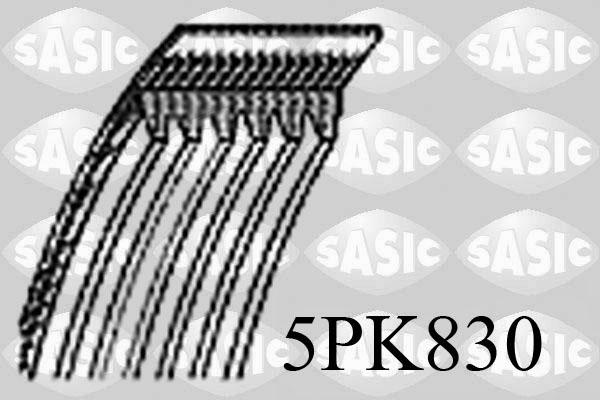 Sasic 5PK830 - Keilrippenriemen alexcarstop-ersatzteile.com