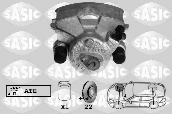 Sasic 6506005 - Bremssattel alexcarstop-ersatzteile.com