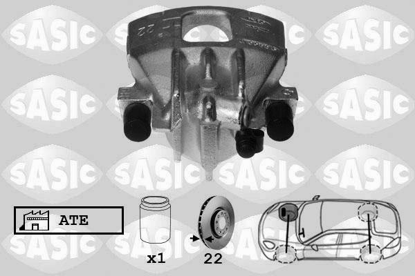 Sasic 6506031 - Bremssattel alexcarstop-ersatzteile.com