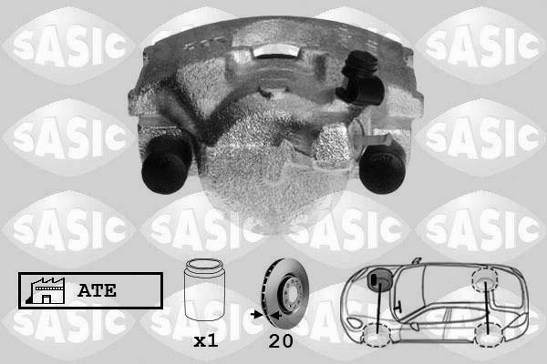 Sasic 6506025 - Bremssattel alexcarstop-ersatzteile.com