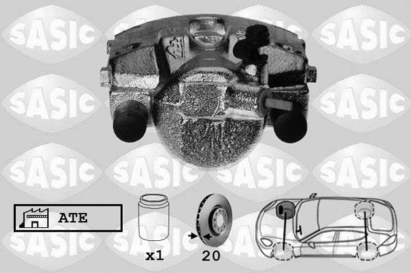 Sasic 6506021 - Bremssattel alexcarstop-ersatzteile.com