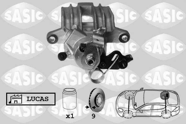 Sasic 6506073 - Bremssattel alexcarstop-ersatzteile.com