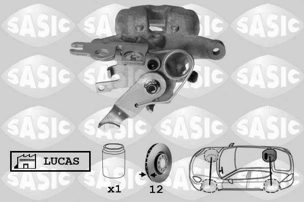 Sasic 6506133 - Bremssattel alexcarstop-ersatzteile.com