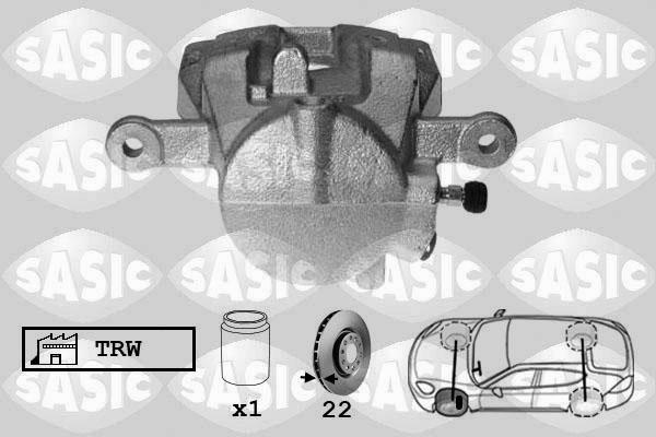 Sasic 6506178 - Bremssattel alexcarstop-ersatzteile.com