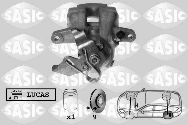 Sasic 6500012 - Bremssattel alexcarstop-ersatzteile.com