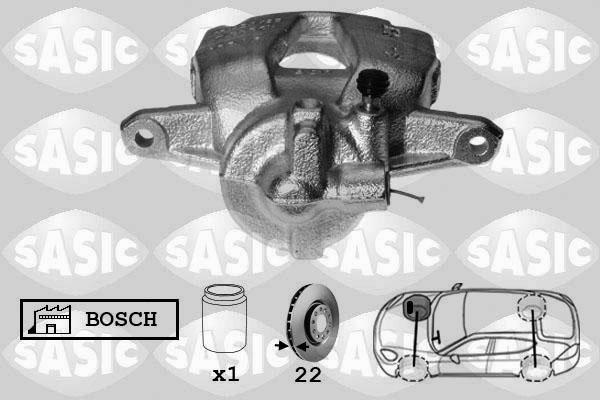 Sasic 6500039 - Bremssattel alexcarstop-ersatzteile.com