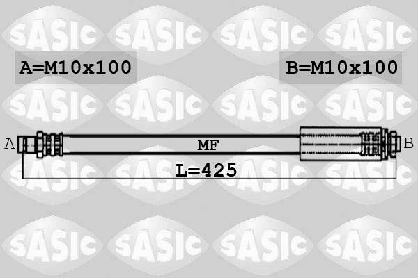 Sasic 6606177 - Bremsschlauch alexcarstop-ersatzteile.com