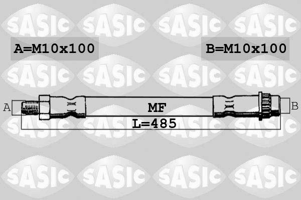 Sasic 6600065 - Bremsschlauch alexcarstop-ersatzteile.com