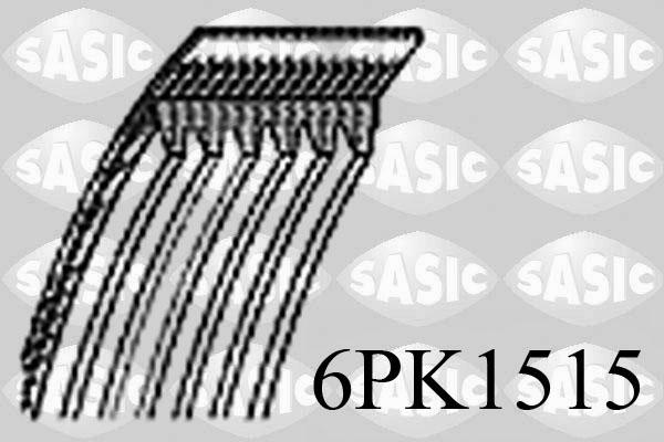 Sasic 6PK1515 - Keilrippenriemen alexcarstop-ersatzteile.com