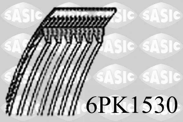 Sasic 6PK1530 - Keilrippenriemen alexcarstop-ersatzteile.com