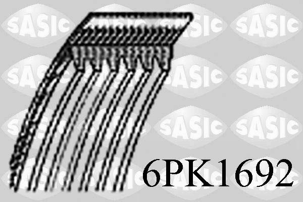 Sasic 6PK1692 - Keilrippenriemen alexcarstop-ersatzteile.com