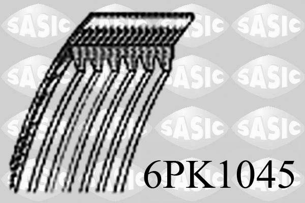 Sasic 6PK1045 - Keilrippenriemen alexcarstop-ersatzteile.com