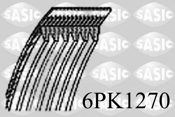 Sasic 6PK1270 - Keilrippenriemen alexcarstop-ersatzteile.com