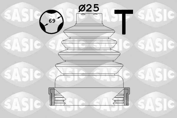 Sasic 1904023 - Faltenbalg, Antriebswelle alexcarstop-ersatzteile.com