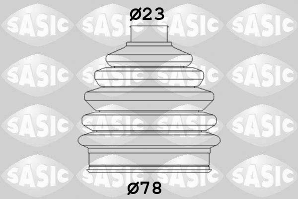 Sasic 1906019 - Faltenbalg, Antriebswelle alexcarstop-ersatzteile.com