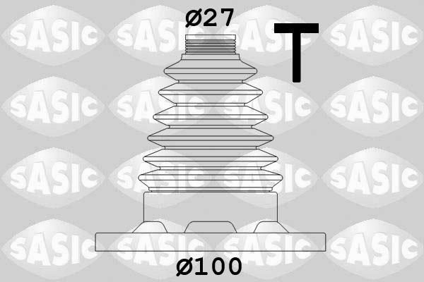 Sasic 1906033 - Faltenbalg, Antriebswelle alexcarstop-ersatzteile.com