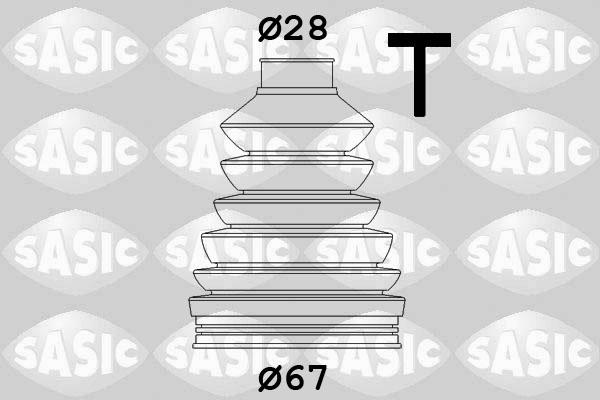 Sasic 1906023 - Faltenbalg, Antriebswelle alexcarstop-ersatzteile.com