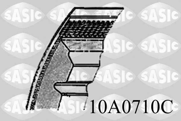 Sasic 10A0710C - Keilrippenriemen alexcarstop-ersatzteile.com