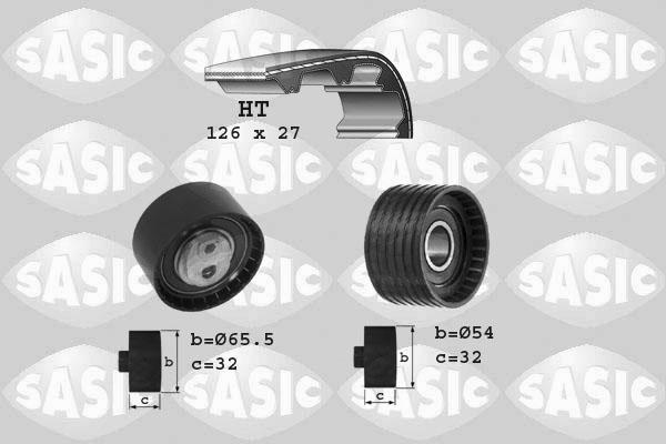 Sasic 1754001 - Zahnriemensatz alexcarstop-ersatzteile.com