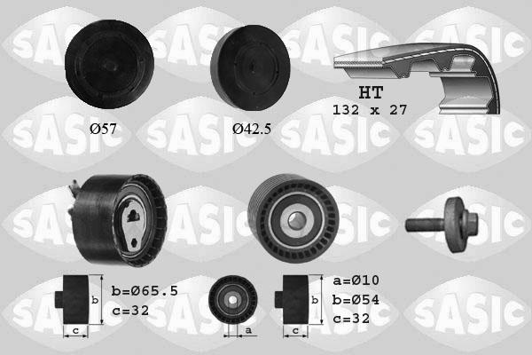 Sasic 1754008 - Zahnriemensatz alexcarstop-ersatzteile.com