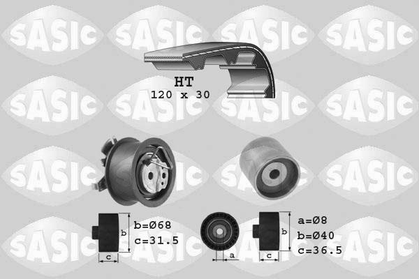 Sasic 1756003 - Zahnriemensatz alexcarstop-ersatzteile.com