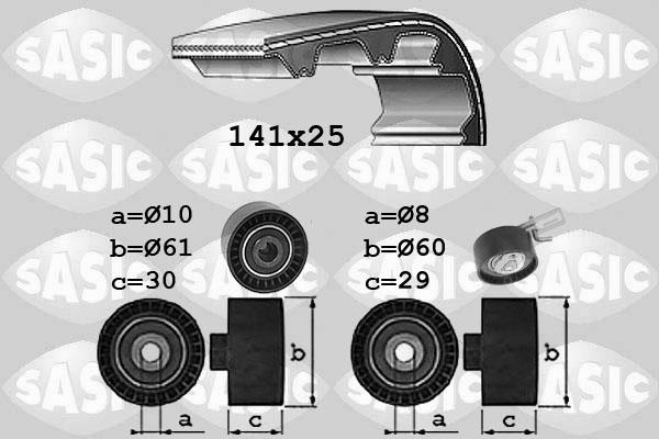 Sasic 1756072 - Zahnriemensatz alexcarstop-ersatzteile.com