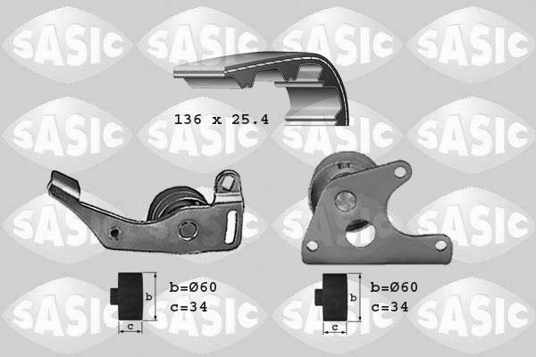 Sasic 1750001 - Zahnriemensatz alexcarstop-ersatzteile.com