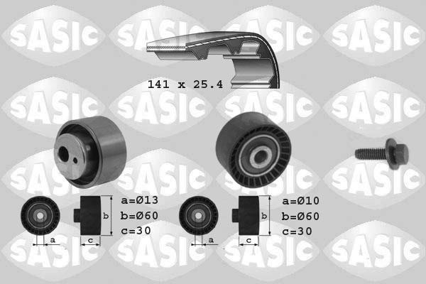 Sasic 1750008 - Zahnriemensatz alexcarstop-ersatzteile.com