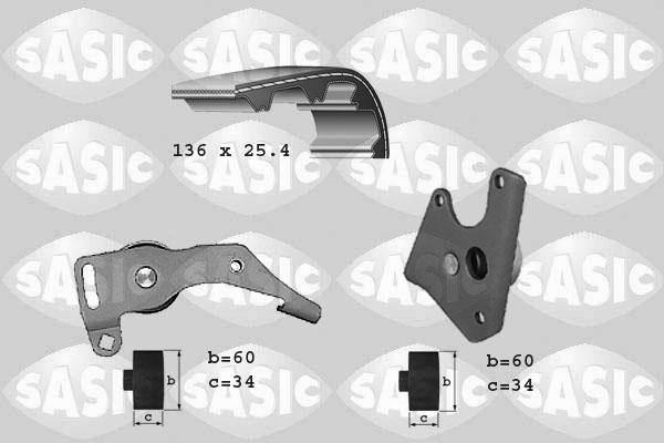 Sasic 1750003 - Zahnriemensatz alexcarstop-ersatzteile.com