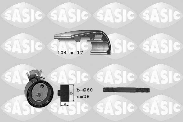 Sasic 1750018 - Zahnriemensatz alexcarstop-ersatzteile.com