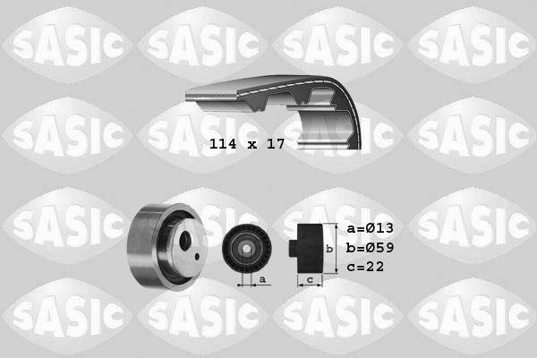 Sasic 1750024 - Zahnriemensatz alexcarstop-ersatzteile.com